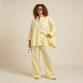 Ensemble Oversize Jaune Pastel