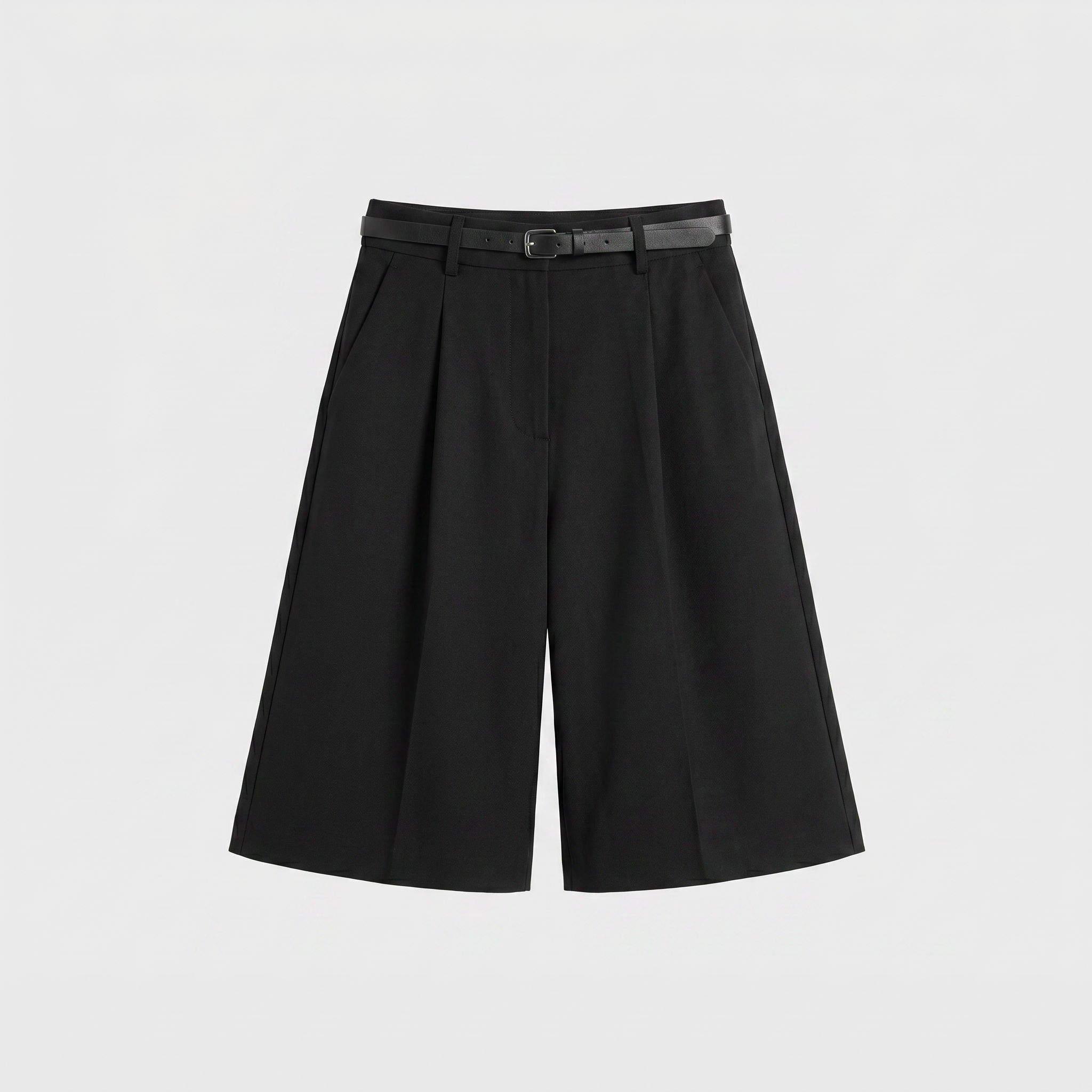 Bermuda Tailleur Femme Noir