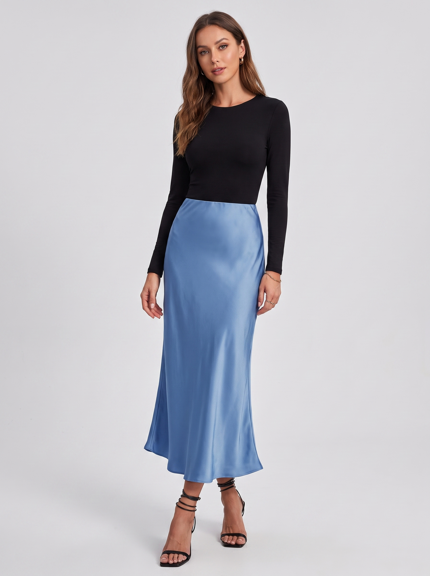 Jupe en satin