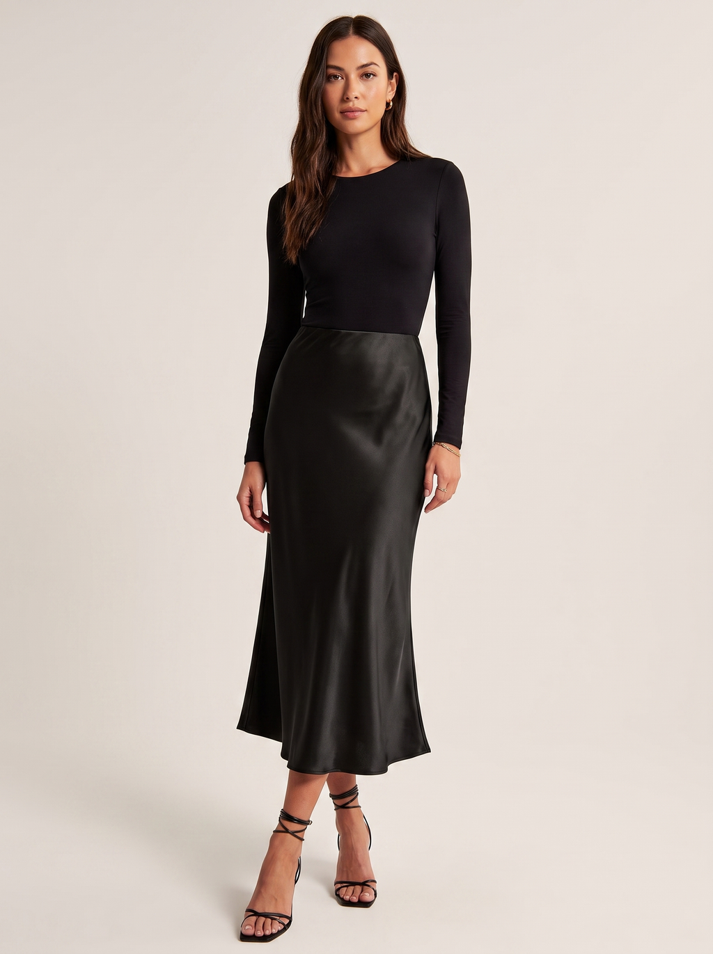 Jupe en satin