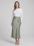 Jupe en satin