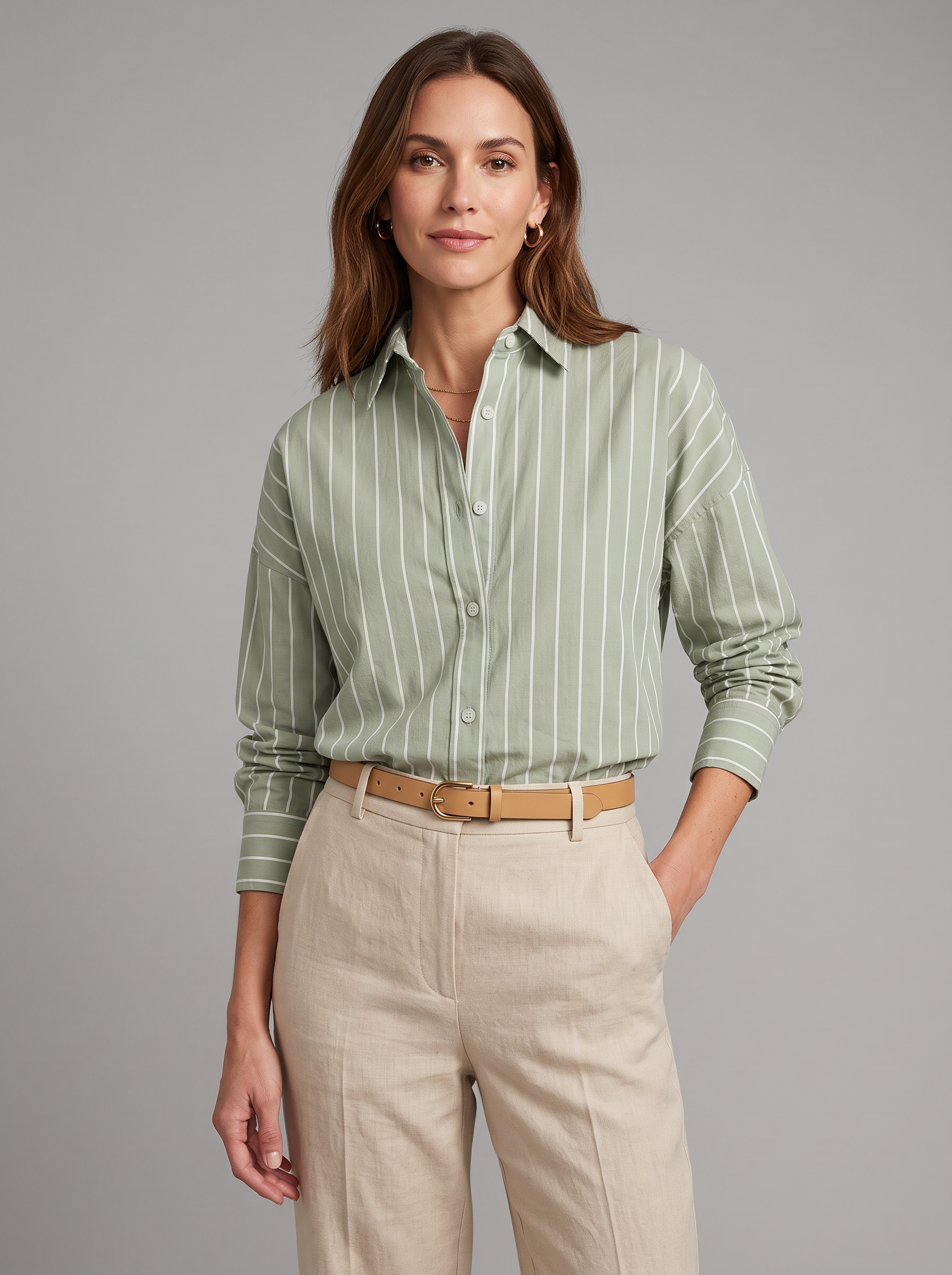 Chemise rayée