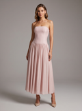 Robe bustier plissée