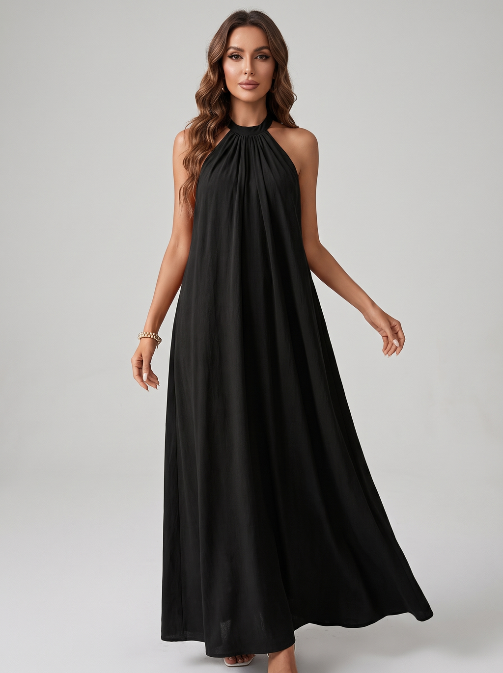 Robe longue fluide