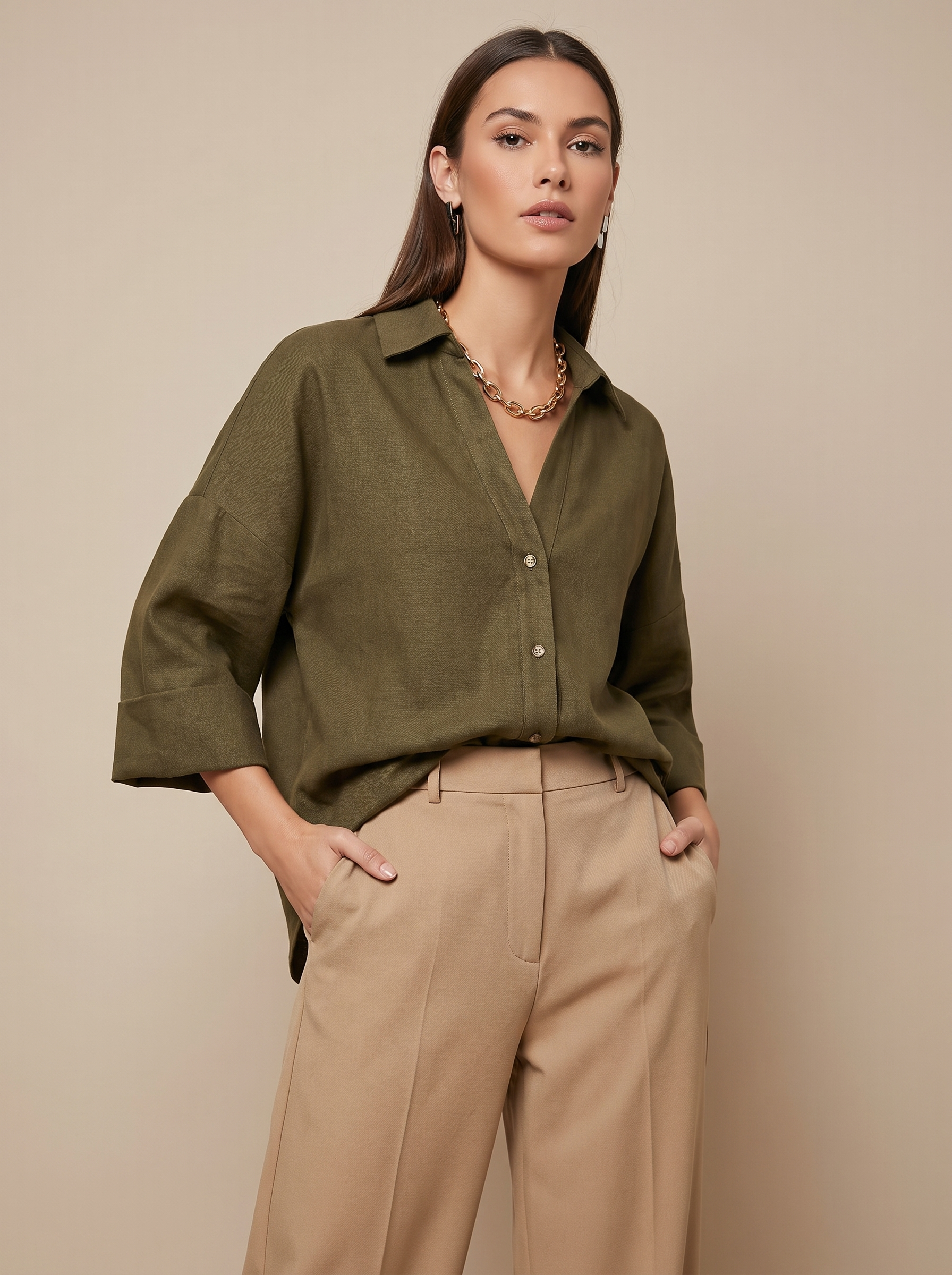 Chemise oversize