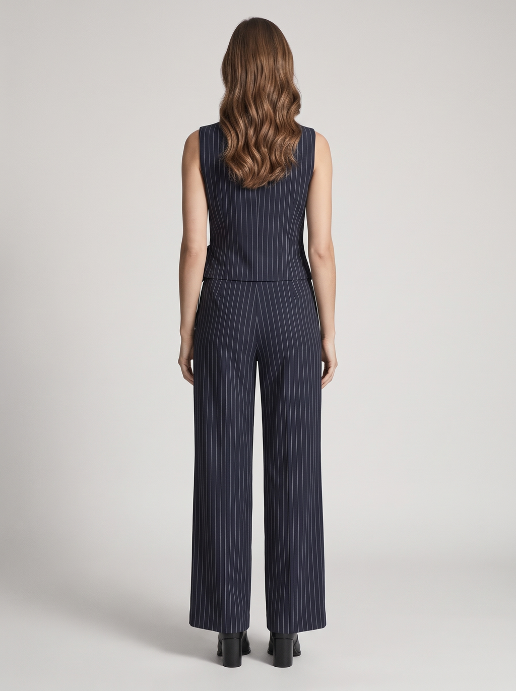 Ensemble pantalon rayé