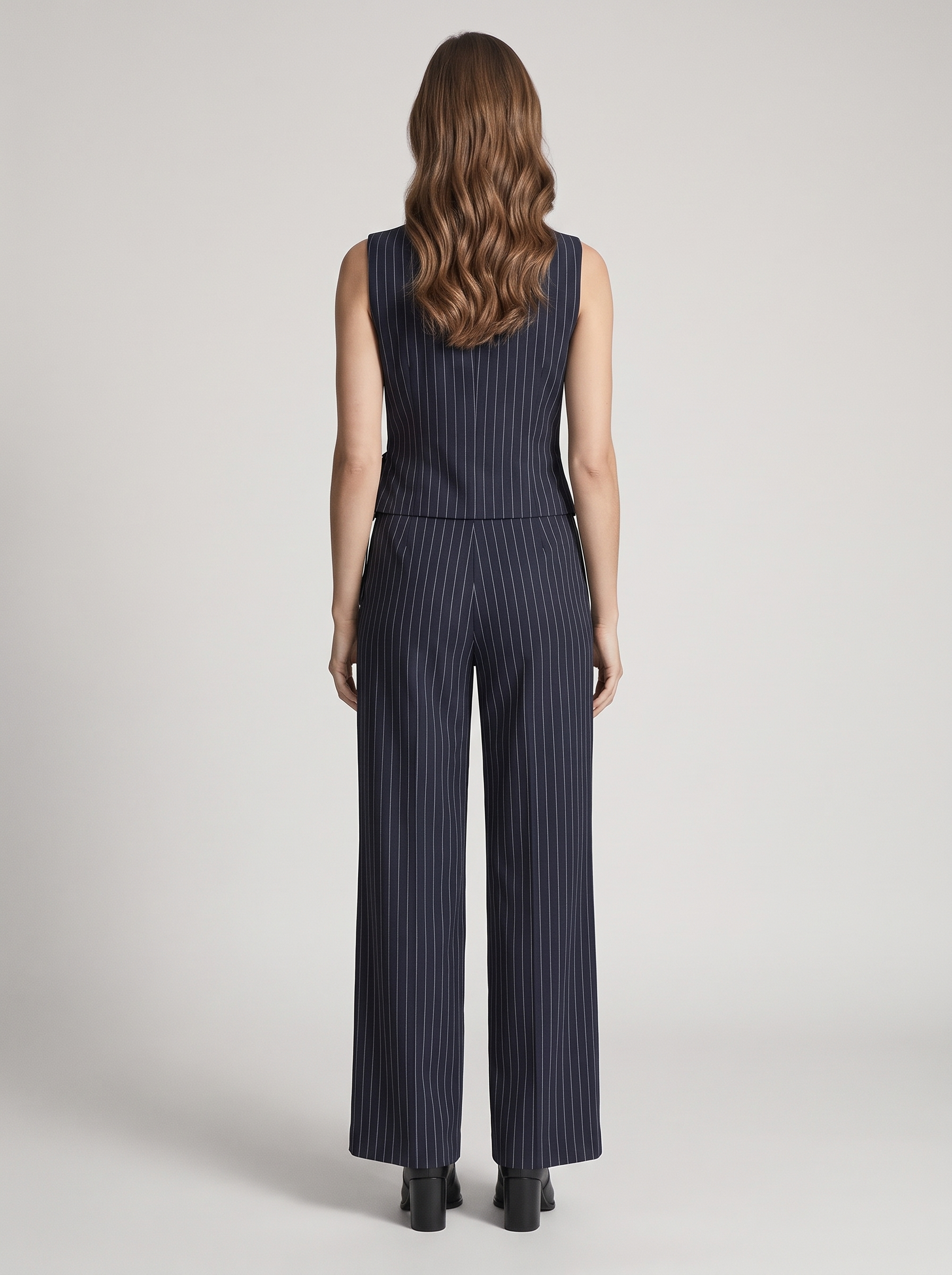Ensemble pantalon rayé