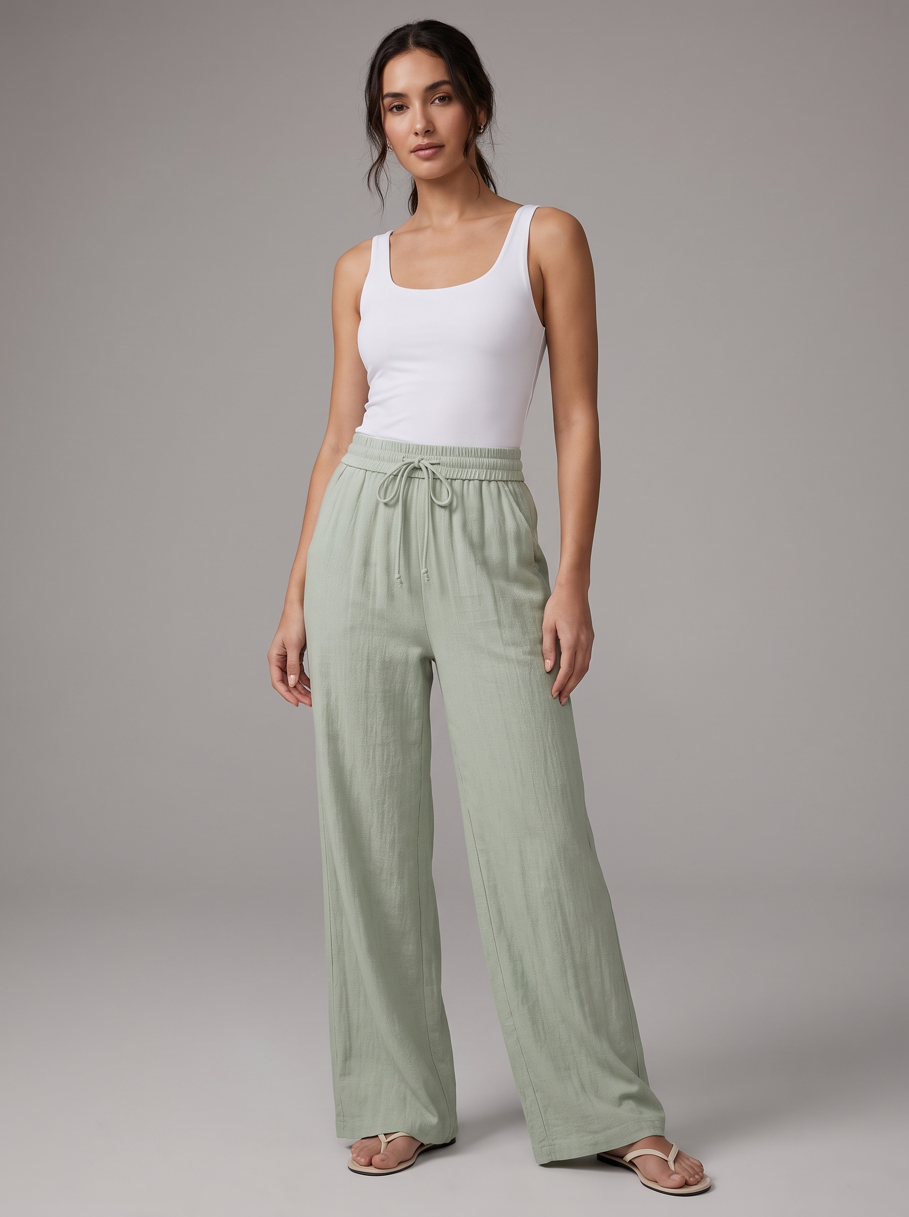 Pantalon Palazzo