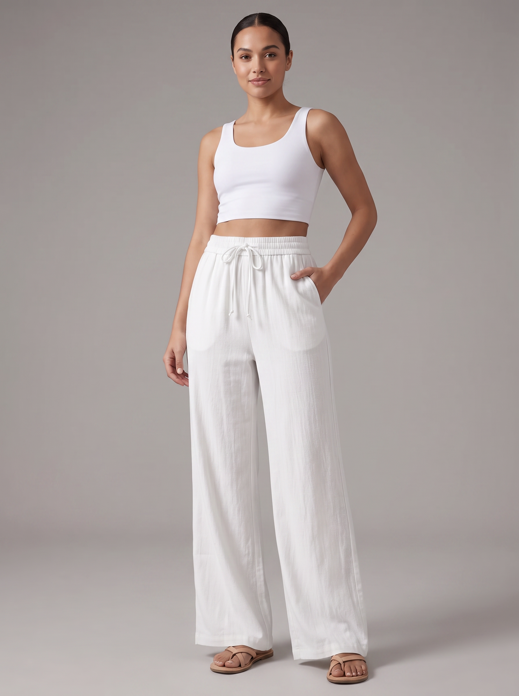Pantalon Palazzo