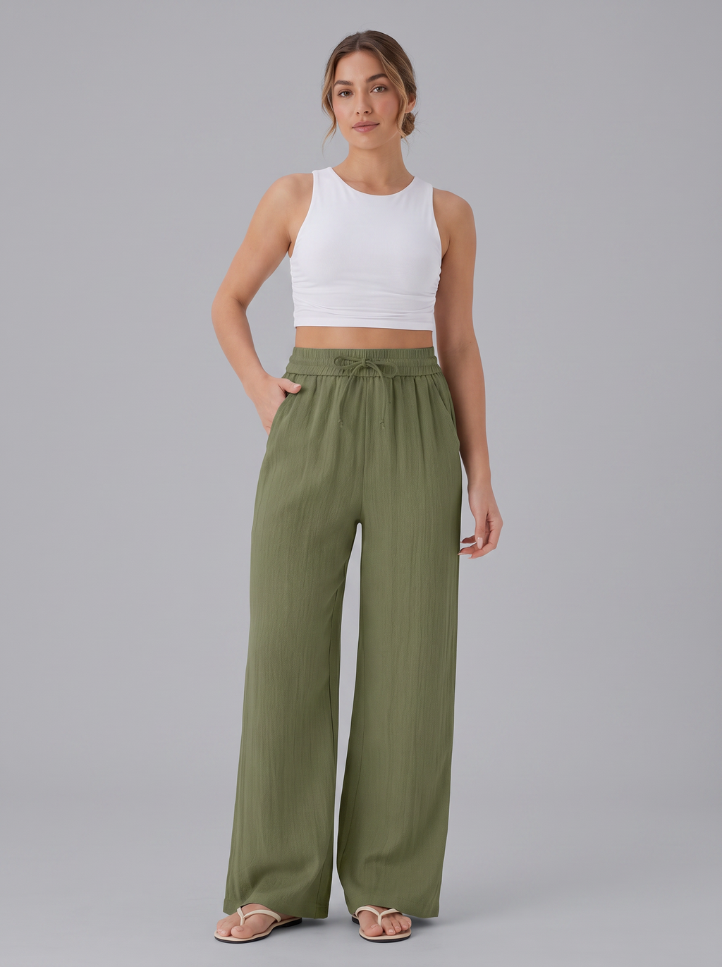 Pantalon Palazzo